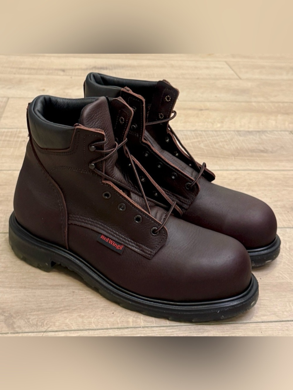 NEW RED WING 2406 SUPERSOLE 2.0 6-INCH SAFETY TOE BOOTS SZ 12 E2 EE